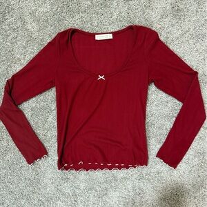 Abercrombie & Fitch Red Top
